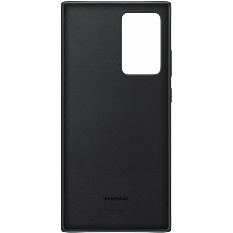 Чехол Leather Cover для Samsung Galaxy Note 20 Ultra EF-VN985LBEGRU черный