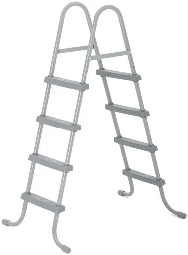 Лестница для бассейна Bestway 58336 122см серая