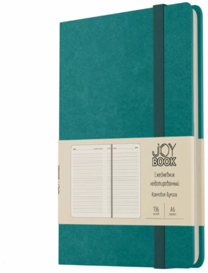 Ежедневник Listoff Таинственный океан, A6, 136 л, зеленый