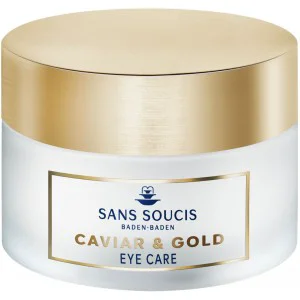 Крем для кожи вокруг глаз Sans Soucis Caviar & Gold anti age deluxe eye care 15мл