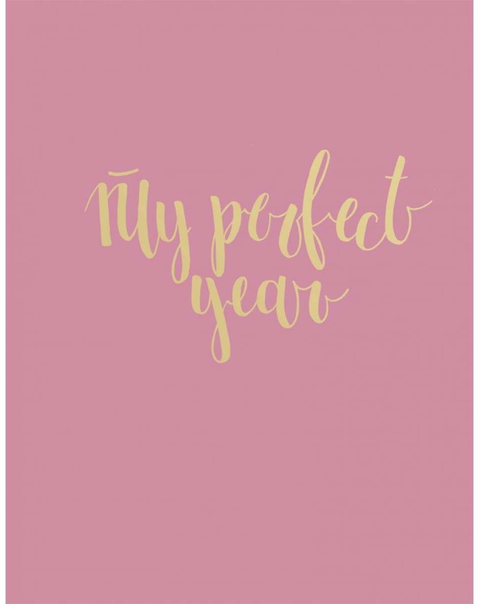 Ежедневник Эксмо My perfect year, A5, 256 л, розовый