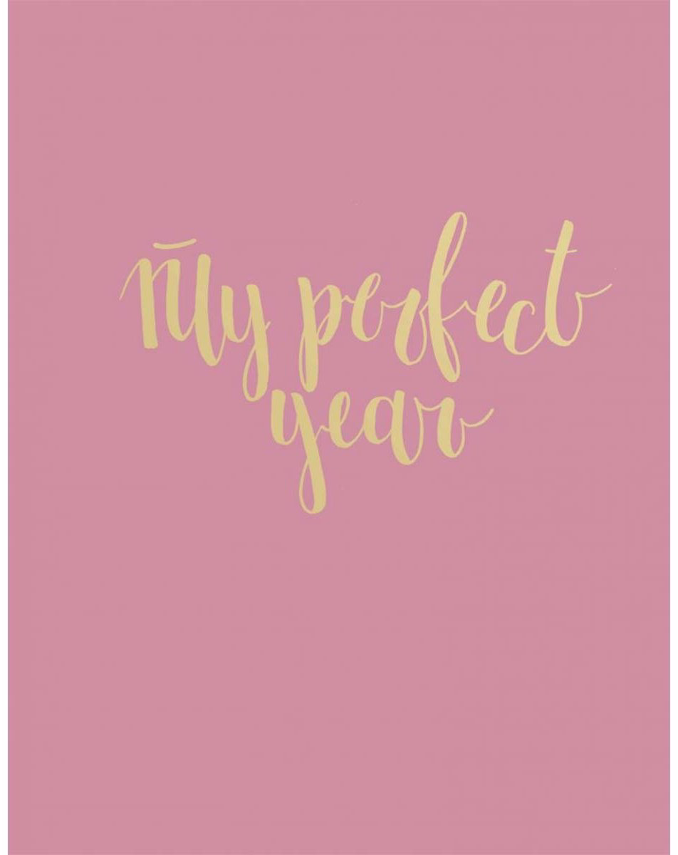 Ежедневник Эксмо My perfect year, A5, 256 л, розовый купить,NaN