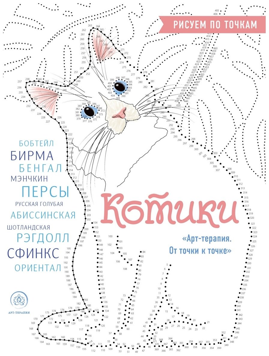 Раскраска Эксмо Котики