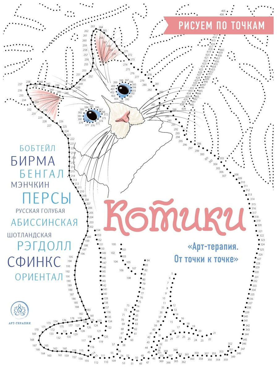 Раскраска Эксмо Котики