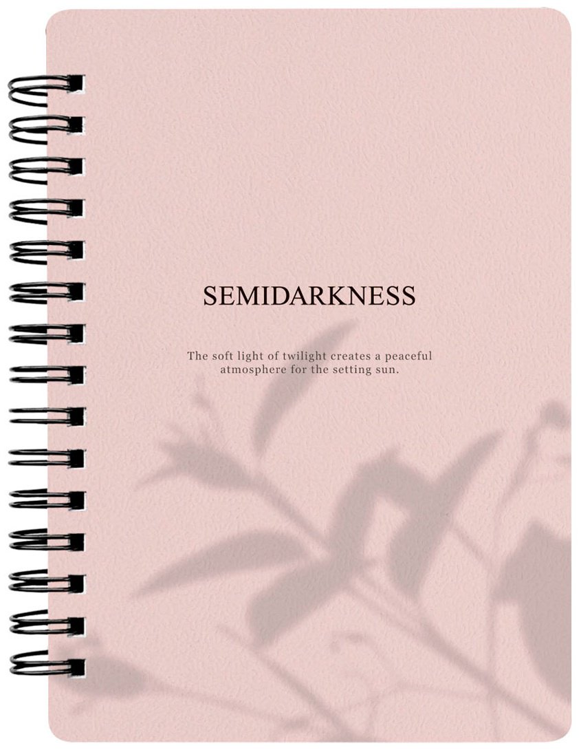 Блокнот Be Smart Shadow, A6, 80 л, бежевый