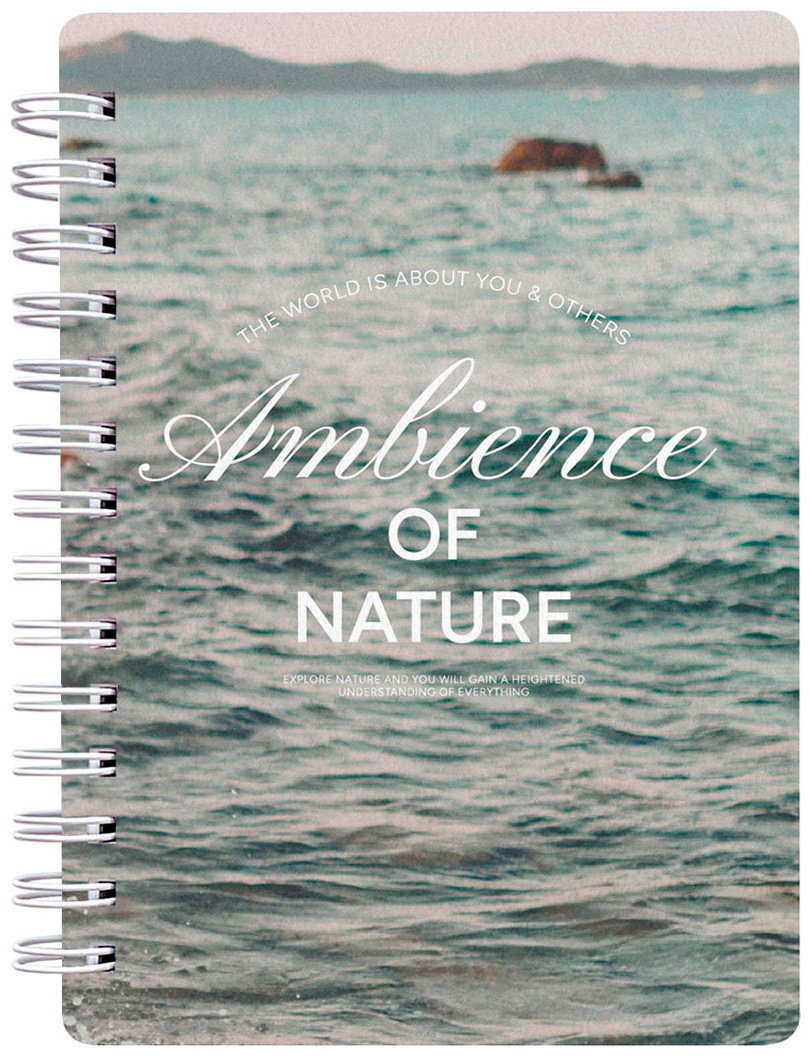 Блокнот Be Smart море, A6, 80 л, мультиколор