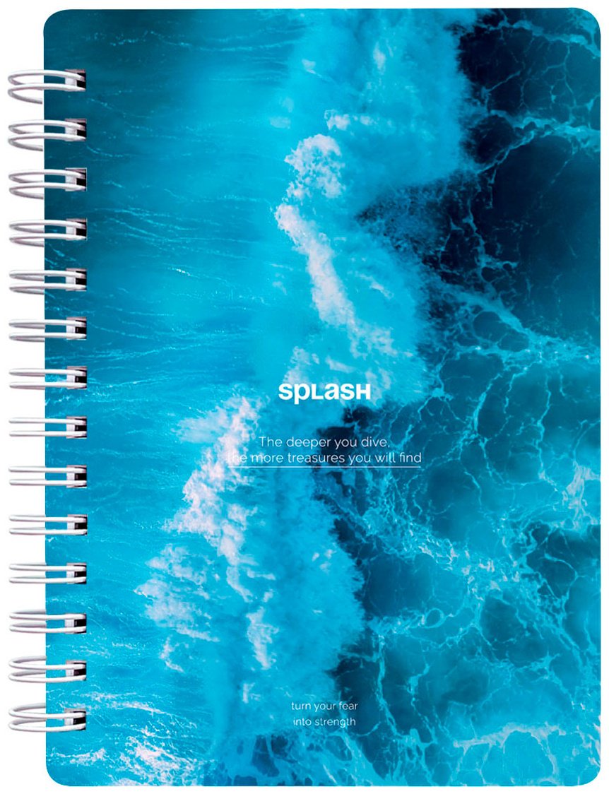 Блокнот Be Smart Ocean, A6, 120 л, мультиколор