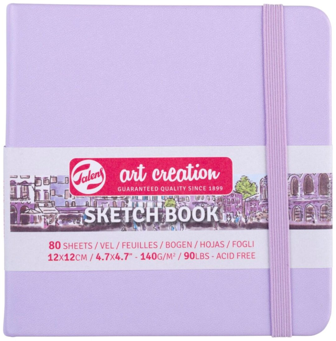 Art Creation Talens фиолетовый 80 листов 12х12 см купить,NaN