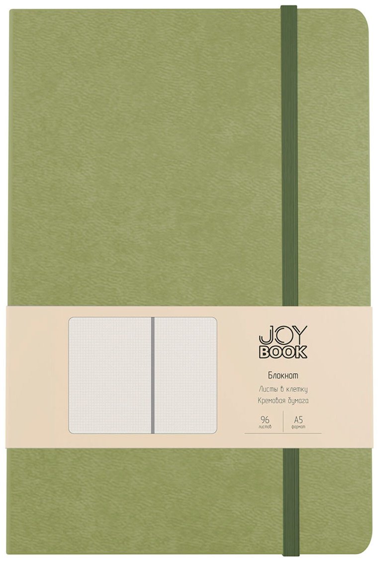 Блокнот Listoff Чай матча, A5, 96 л, зеленый