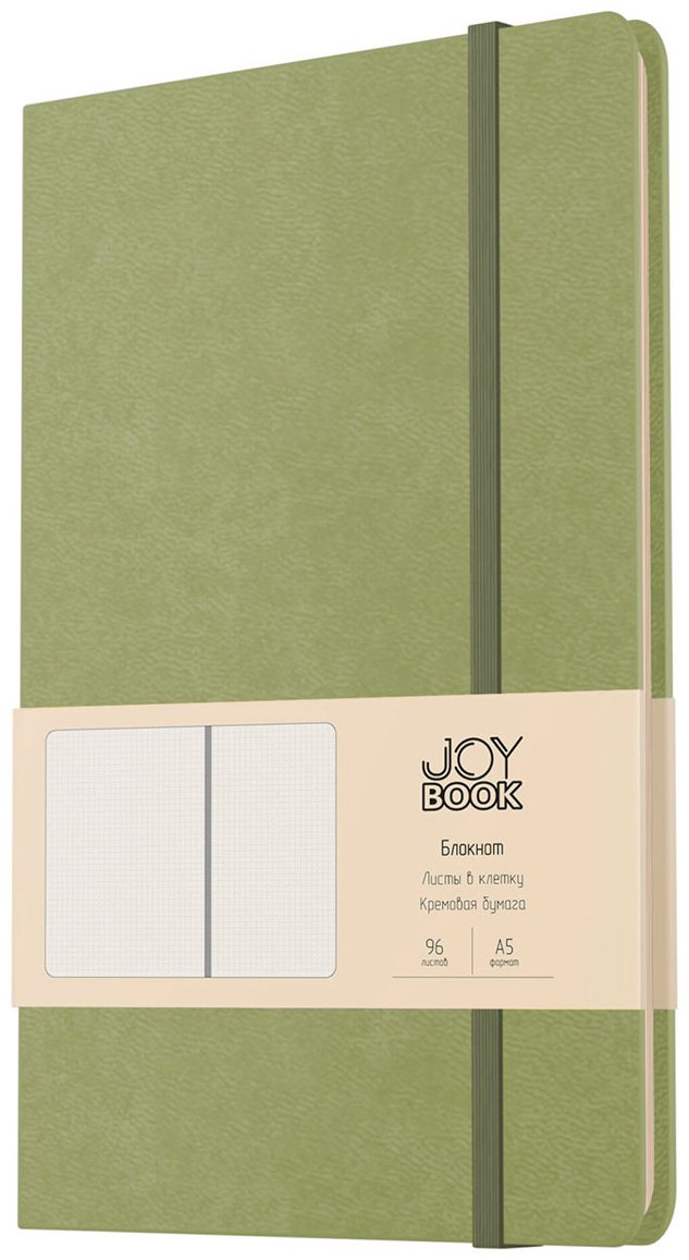 Блокнот Listoff Чай матча, A5, 96 л, зеленый