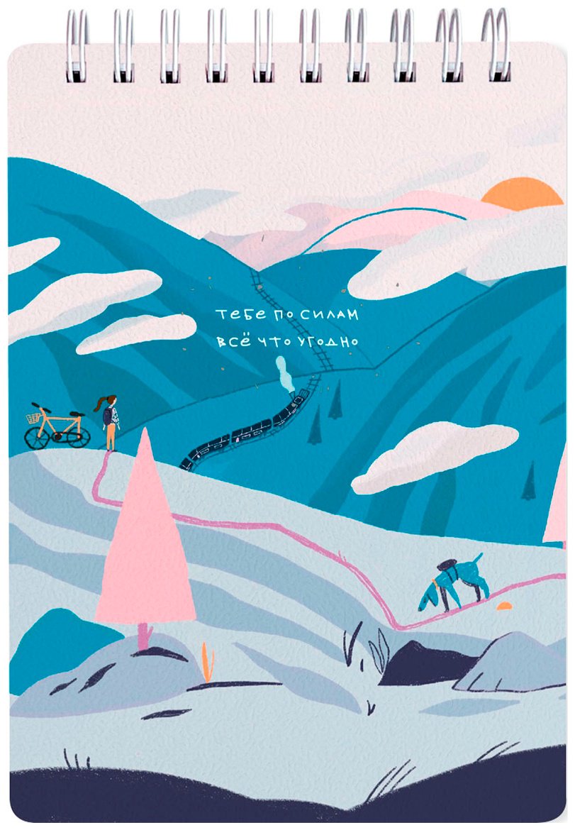 Блокнот Be Smart Moments, A6, 100 л, мультиколор