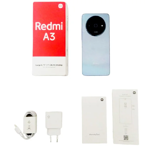 Смартфон Xiaomi Redmi A3 4/128Gb Lake Blue - ForteMarket Смартфон Xiaomi Redmi A3 4/128Gb Lake Blue купить,0