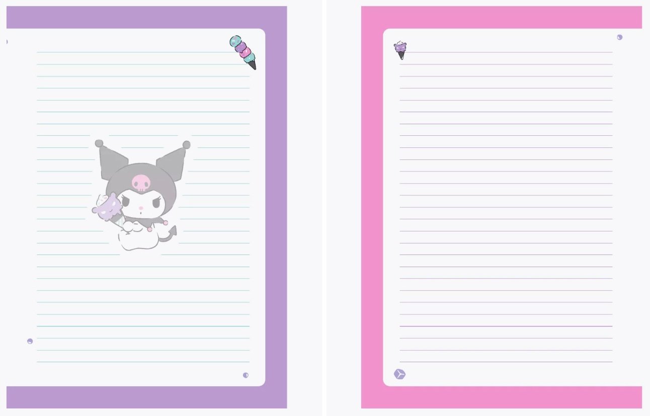 Блокнот Эксмо Куроми, A6, 56 л, мультиколор