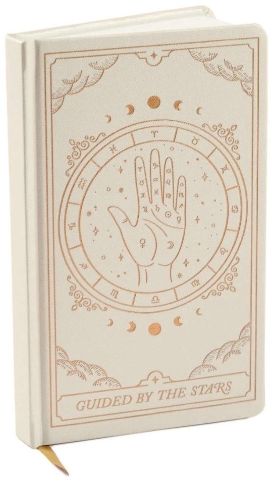 Блокнот Designworks Ink Guided By The Stars, A5, 128 л, бежевый купить,NaN