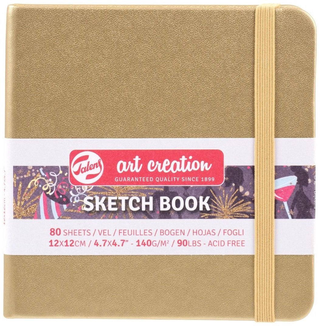 Блокнот Art Creation Talens 9314144M белое золото