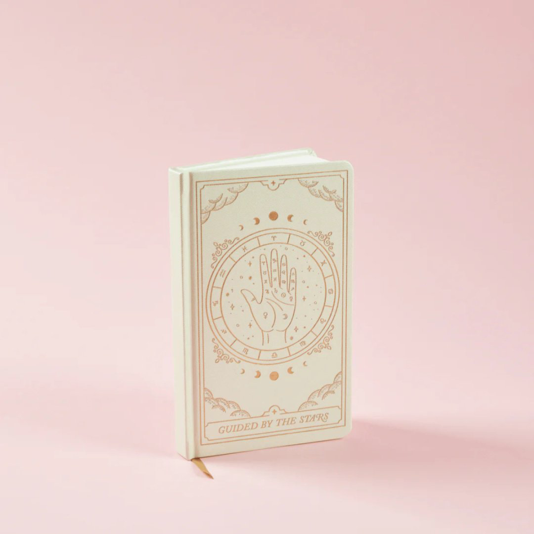 Блокнот Designworks Ink Guided By The Stars, A5, 128 л, бежевый купить,NaN