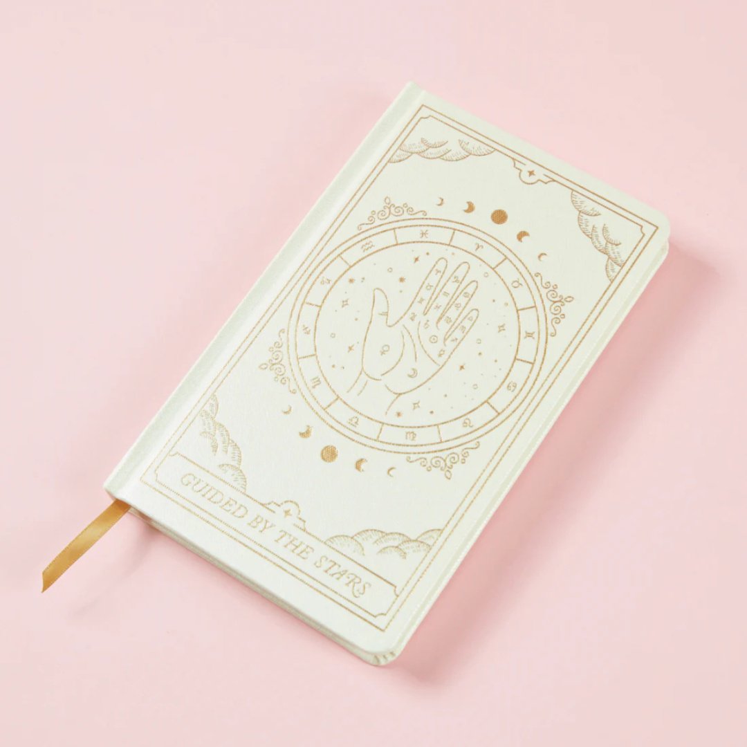 Блокнот Designworks Ink Guided By The Stars, A5, 128 л, бежевый купить,0