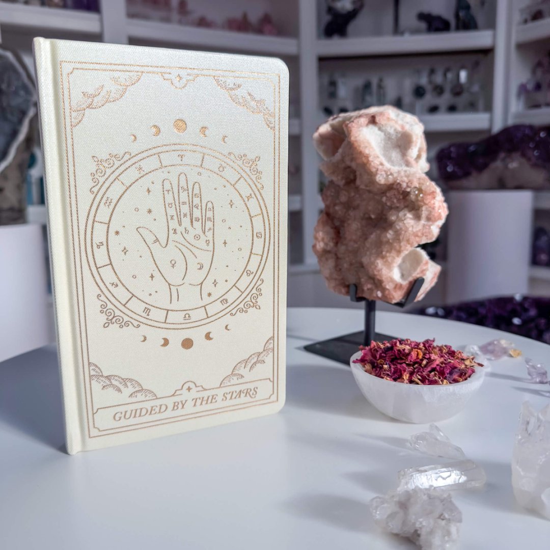 Блокнот Designworks Ink Guided By The Stars, A5, 128 л, бежевый купить,0