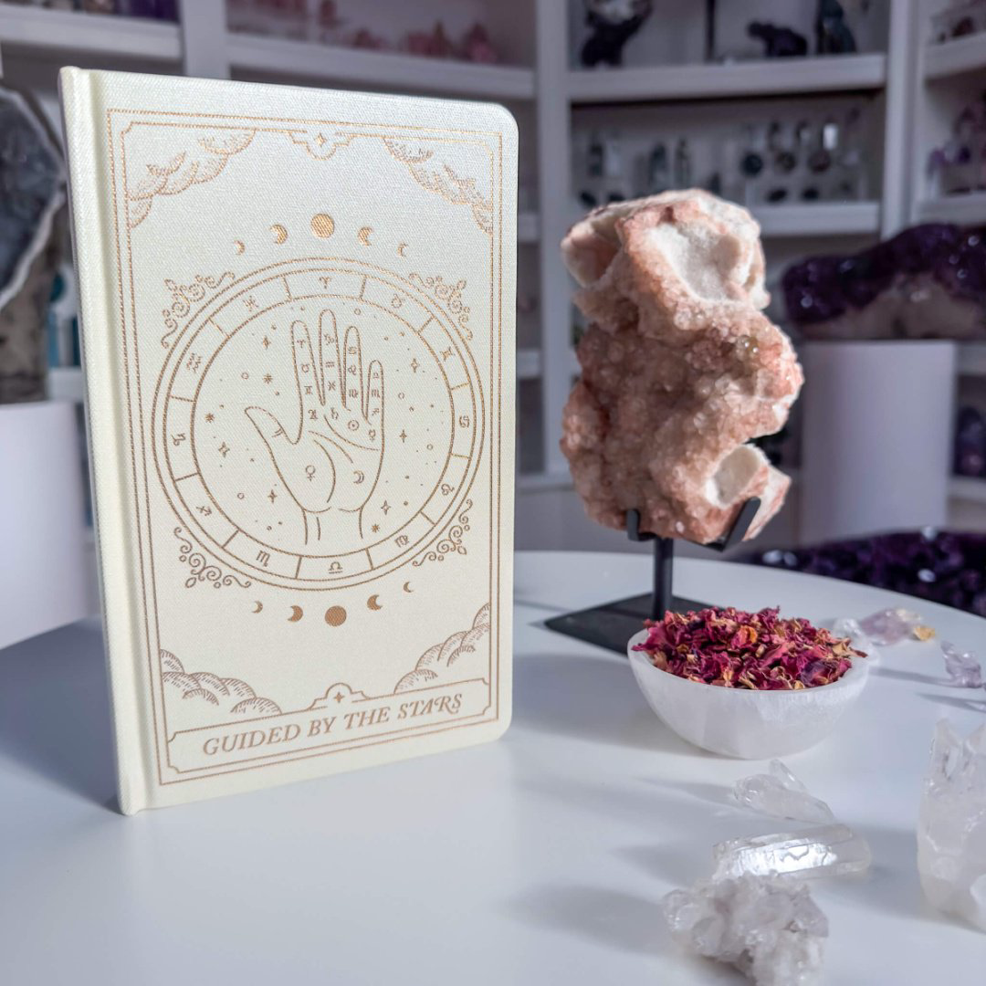 Блокнот Designworks Ink Guided By The Stars, A5, 128 л, бежевый купить,NaN