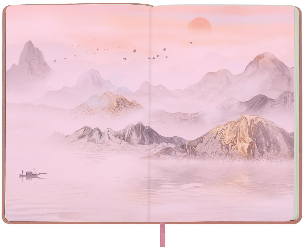 Записная книжка Greenwich Line Sakura. Karahafu, A5, 80 л, мультиколор