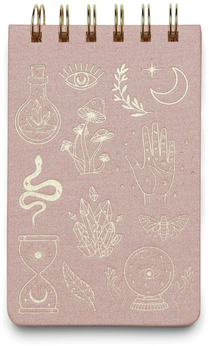 Блокнот Designworks Ink Mystic Icons, A6, 80 л, розовый купить,NaN