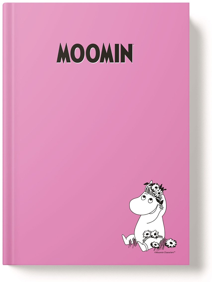 Записная книжка Академия Холдинг Moomin, A6, 128 л, розовый