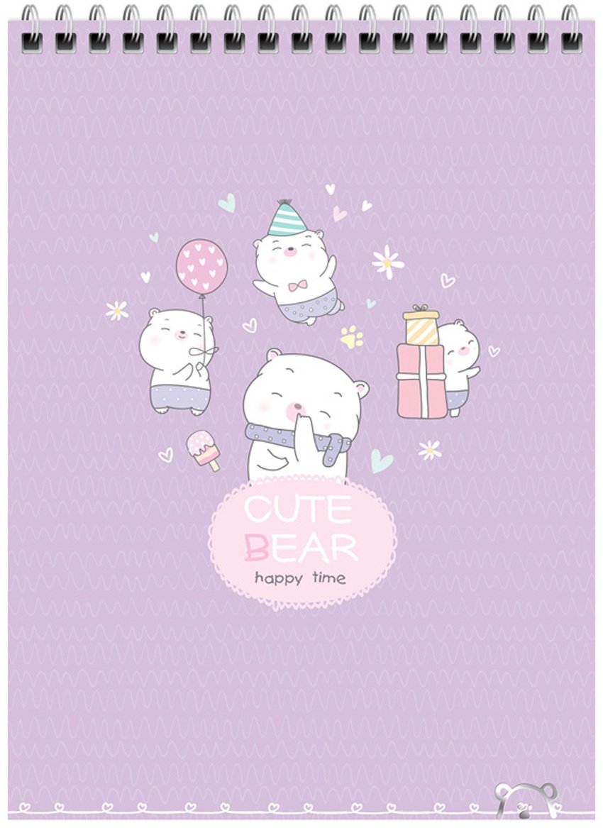 Блокнот MESHU Sweet bear, A5, 60 листов, мультиколор - ForteMarket Блокнот MESHU Sweet bear, A5, 60 листов, мультиколор купить,0