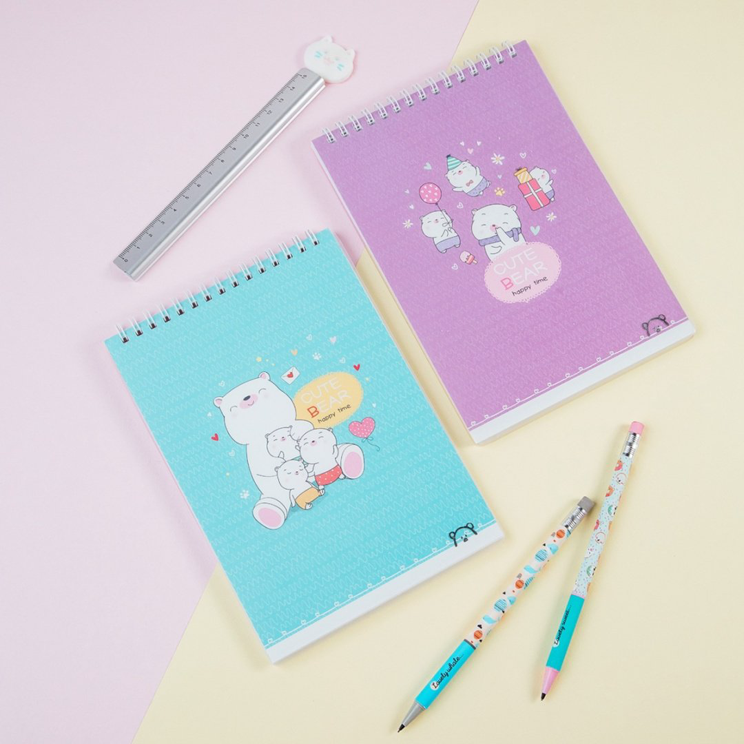 Блокнот MESHU Sweet bear, A5, 60 листов, мультиколор купить,NaN