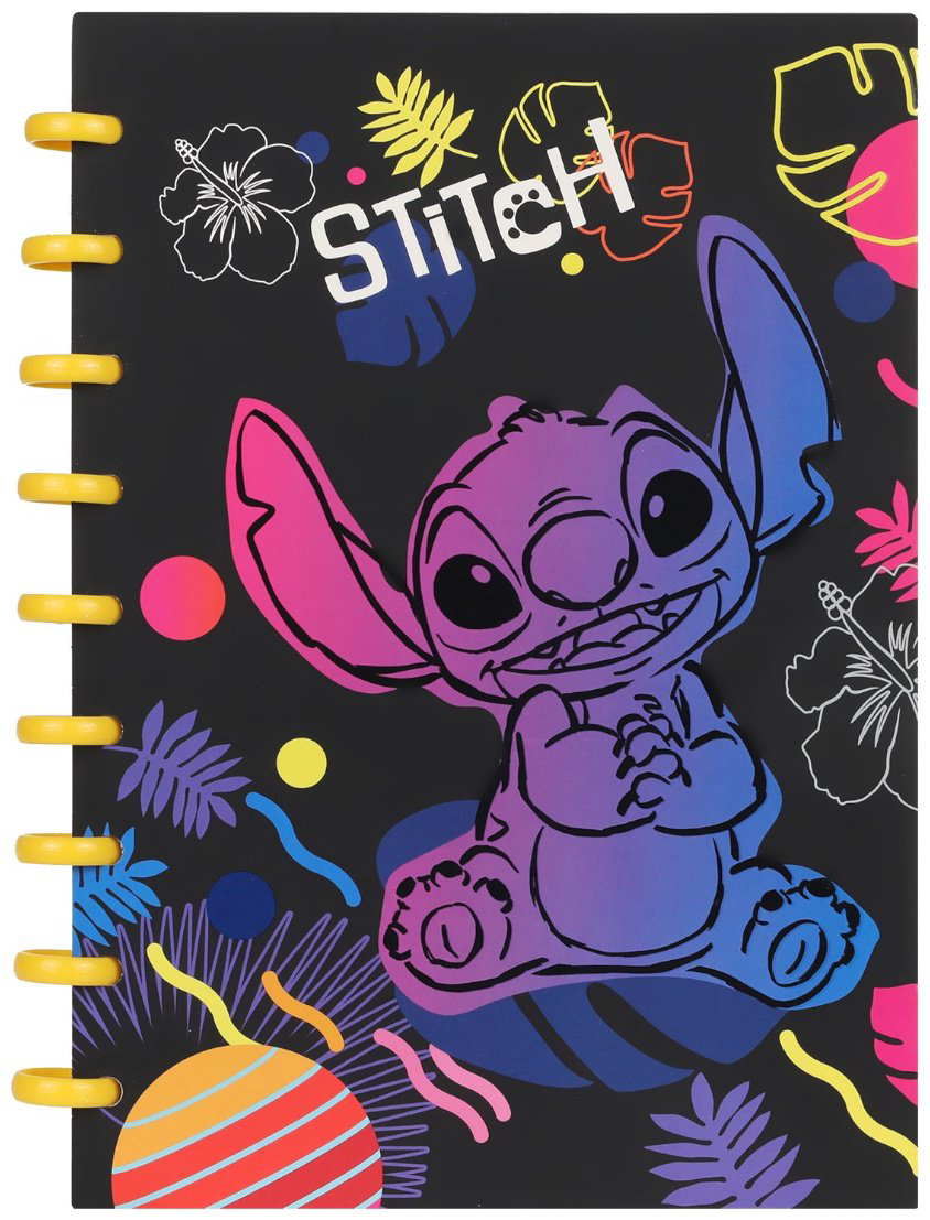 Блокнот CoolPack Stitch, A5, 100 л, черный купить,NaN