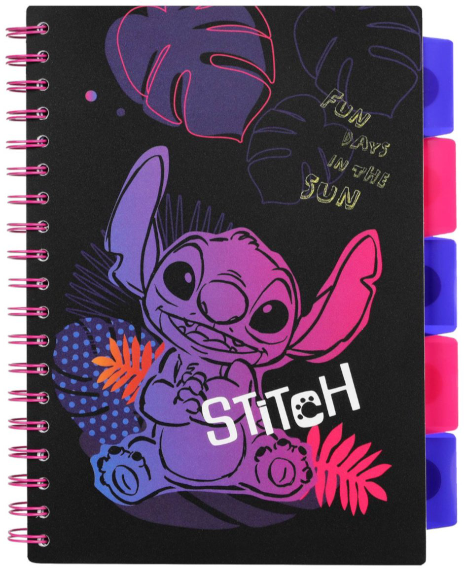 Блокнот CoolPack Stitch, A4, 100 л, черный купить,NaN