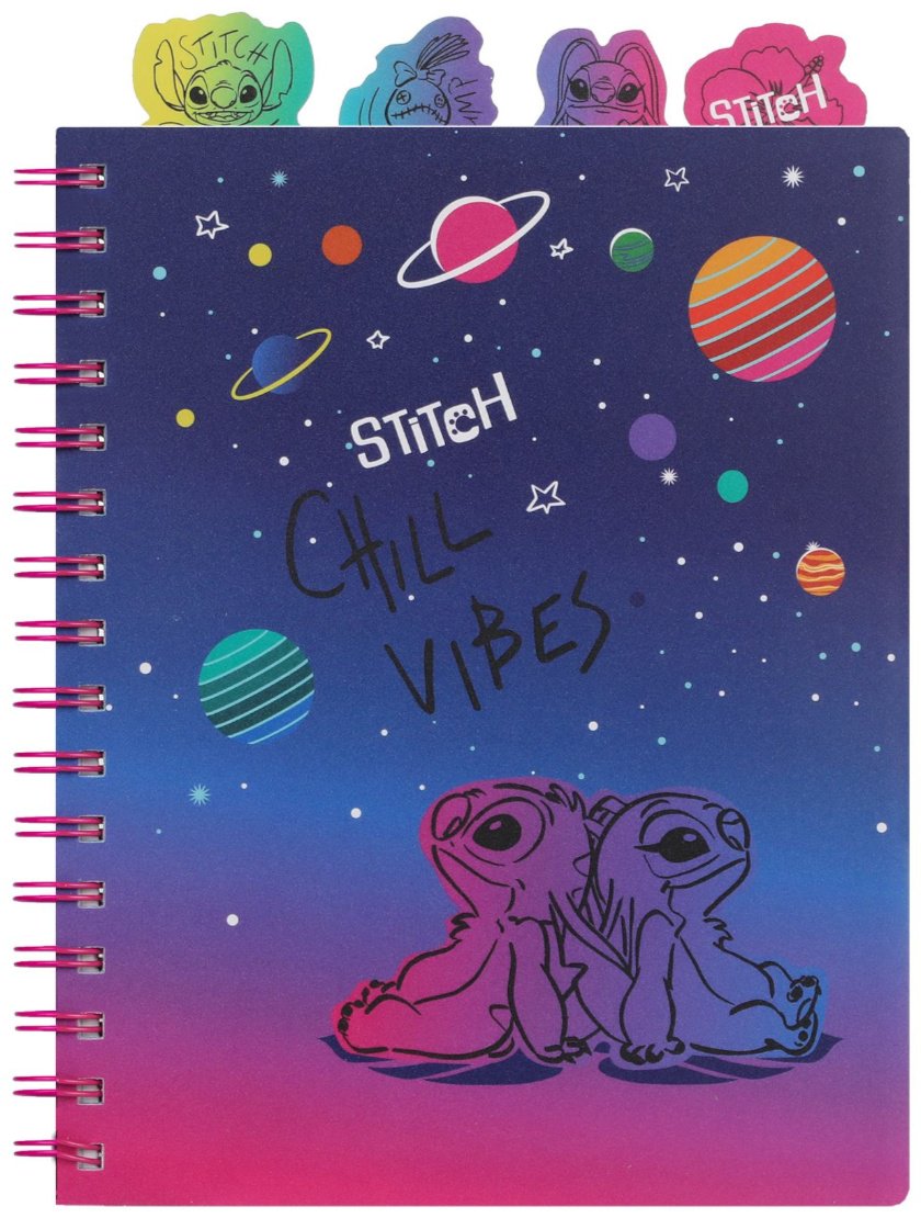 Блокнот CoolPack Stitch, A4, 100 л, синий