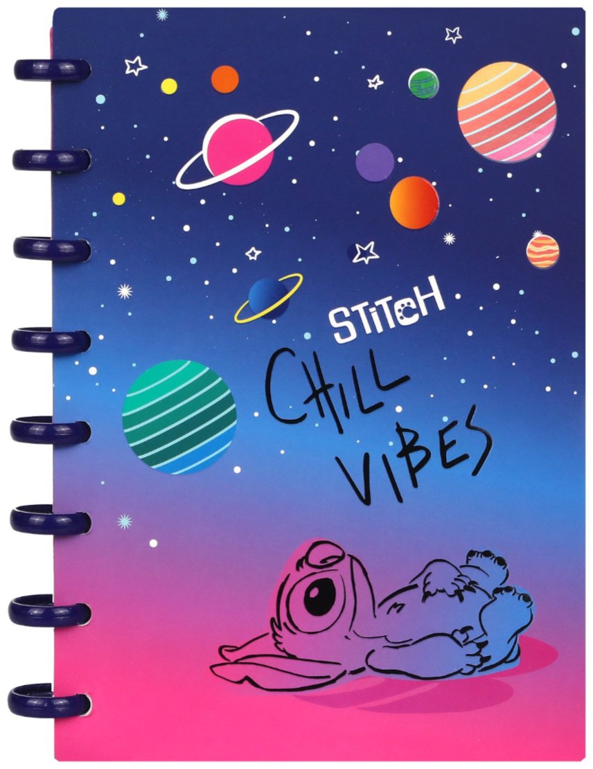 Блокнот CoolPack Stitch Chill vibes, A5, 100 л, мультиколор купить,NaN