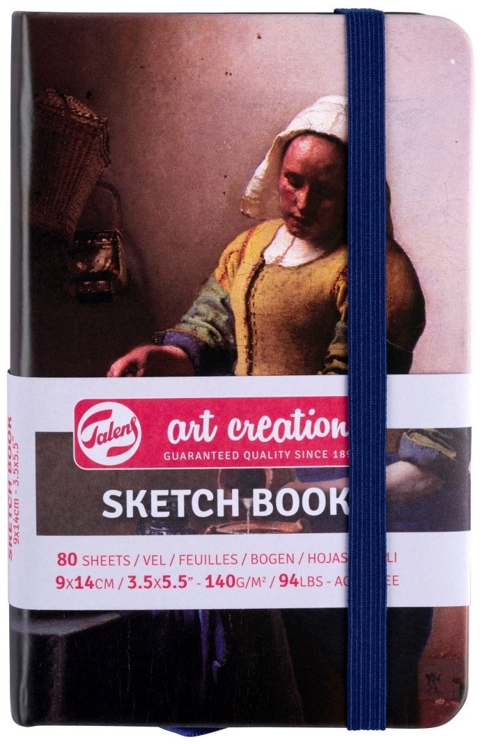 Блокнот Art Creation Молочница, B6, 80 листов, мультиколор