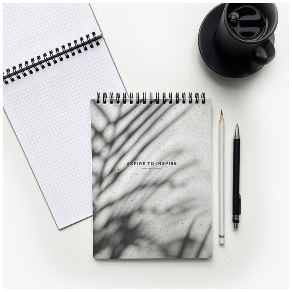 Блокнот Be Smart Sence, A5, 50 листов, белый