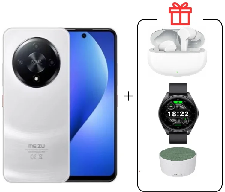 Смартфон Meizu MBLU 22 Pro 8/256GB белый + подарок купить,NaN