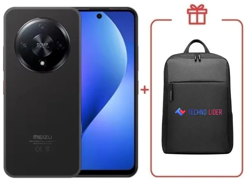 Смартфон Meizu MBLU 22 Pro 6/256GB черный + подарок купить,NaN