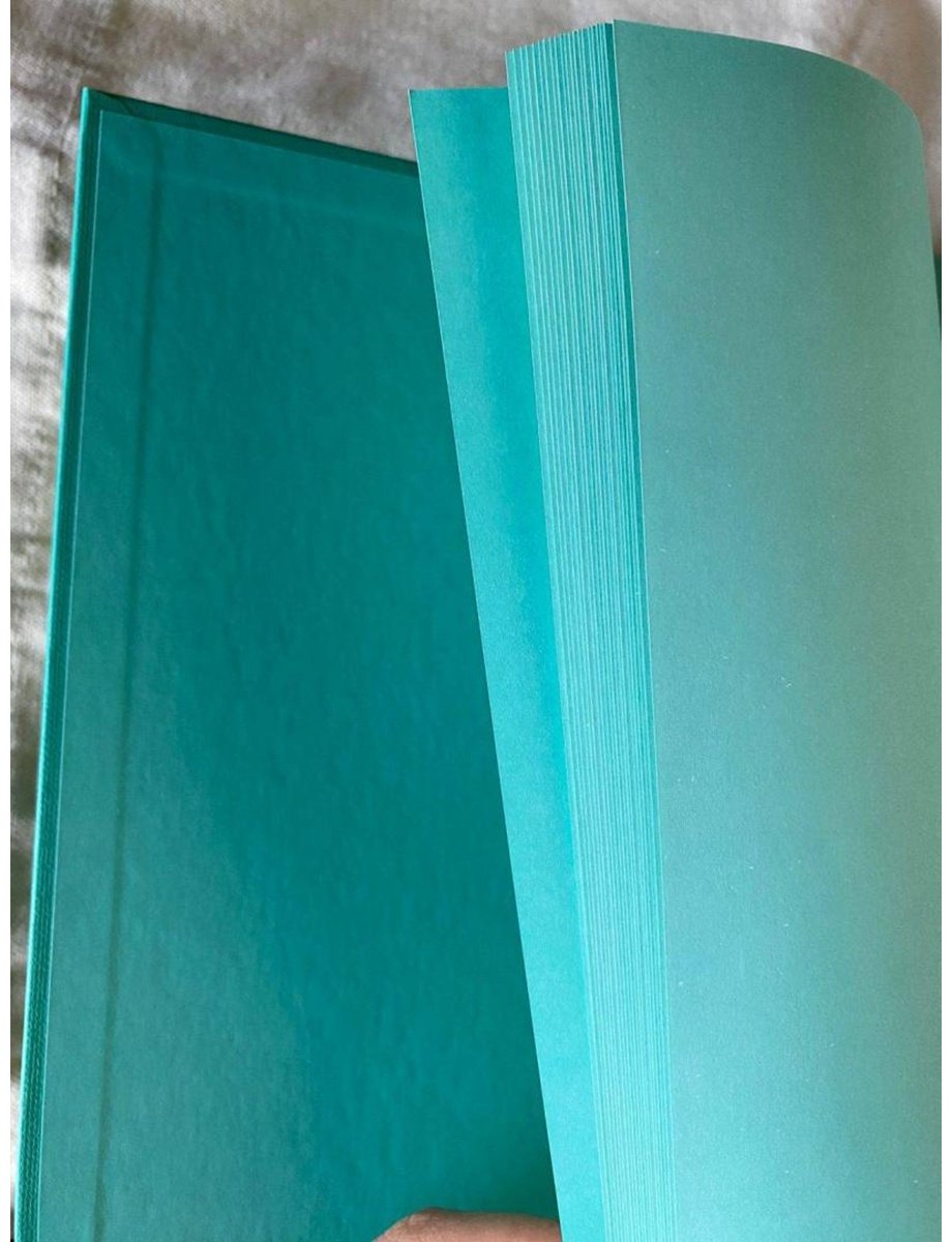 Блокнот Эксмо Мятный цвет, A5, 144 л, без линовки