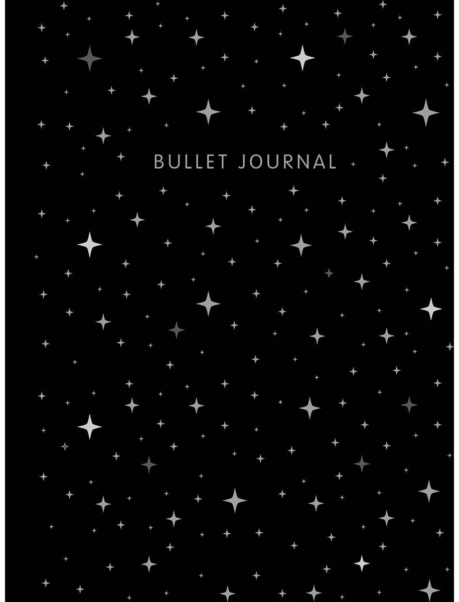 Блокнот Эксмо Bullet Journal, A5, 80 л, черный