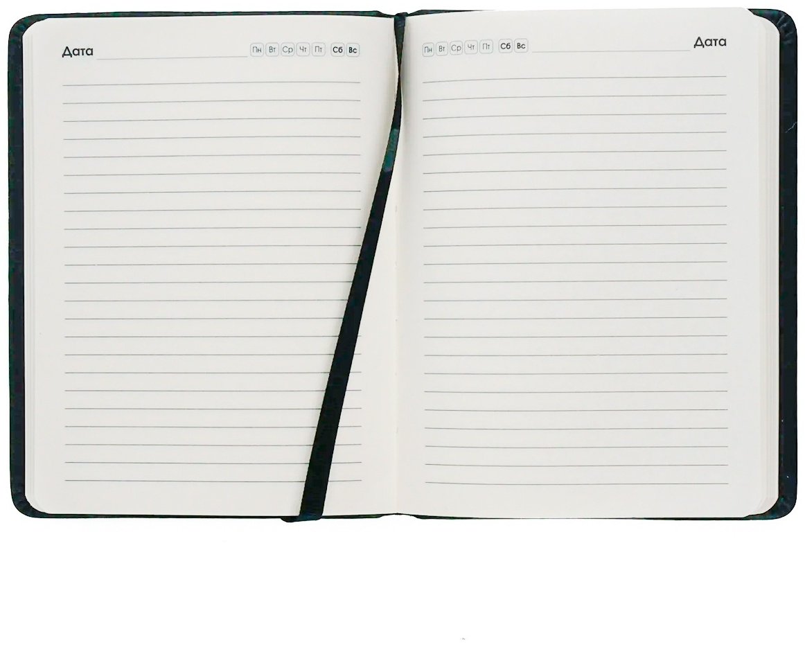 Ежедневник Listoff Joy Book. Летние сумерки, A6, 136 л, синий