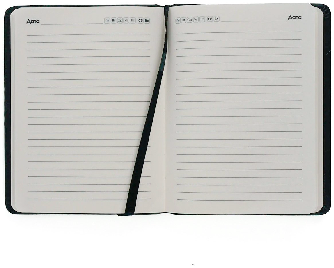 Ежедневник Listoff Joy Book.&nbsp;Черный агат, A6, 136 л, черный купить,NaN