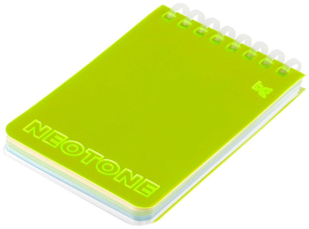Блокнот BG Neotone, A7, 80 л, желтый