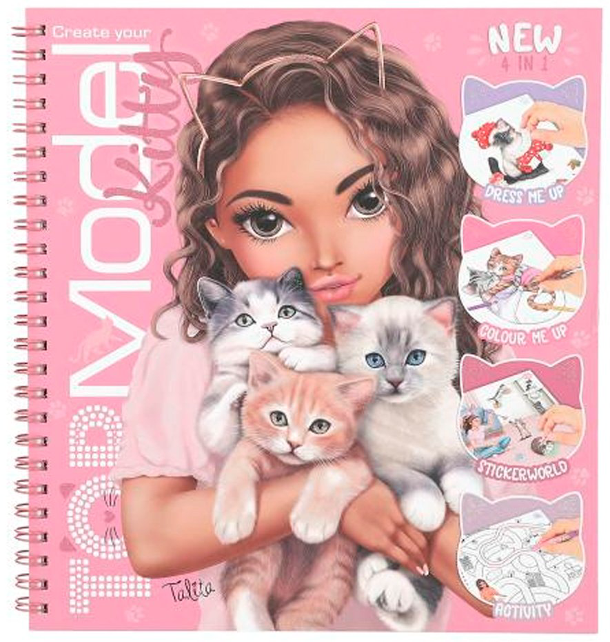 Раскраска Depesche KITTY TOPModel купить,NaN