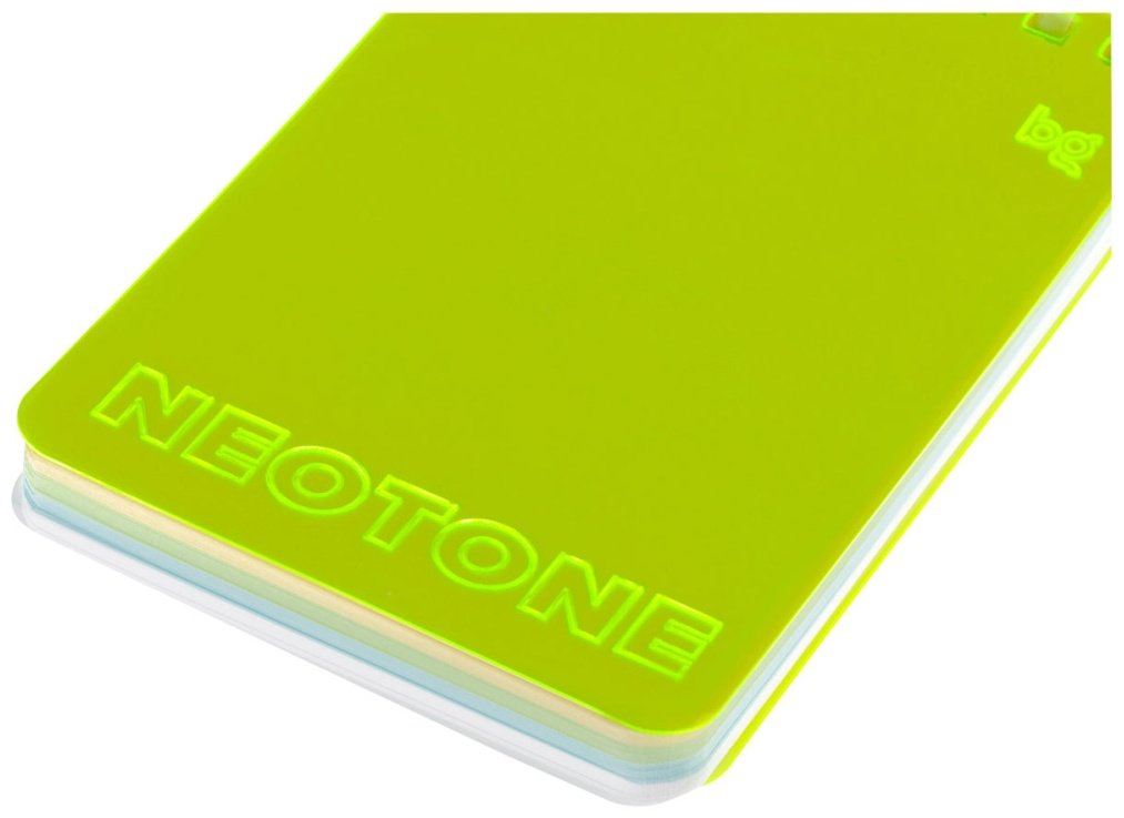 Блокнот BG Neotone, A7, 80 л, желтый купить,0