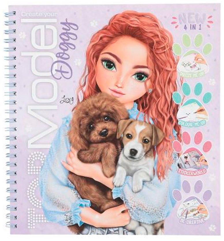 Раскраска Depesche Doggy TOPModel - ForteMarket Раскраска Depesche Doggy TOPModel купить,0