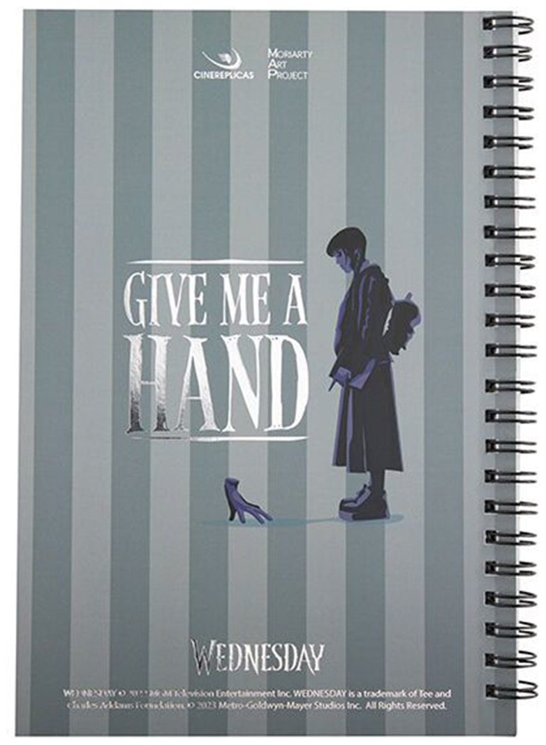 Блокнот Cinereplicas Уэндсдей, A5, 60 л, линейка