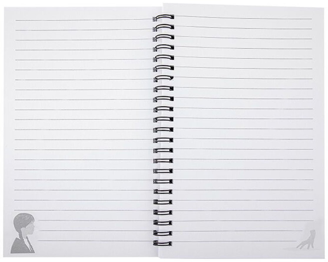 Блокнот Cinereplicas Уэндсдей, A5, 60 л, линейка