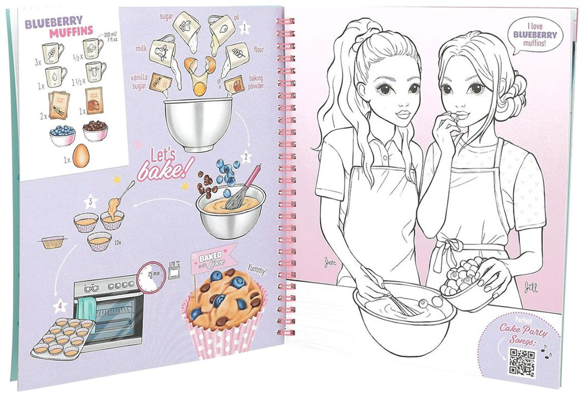 Раскраска Depesche Cake & Bake купить,NaN
