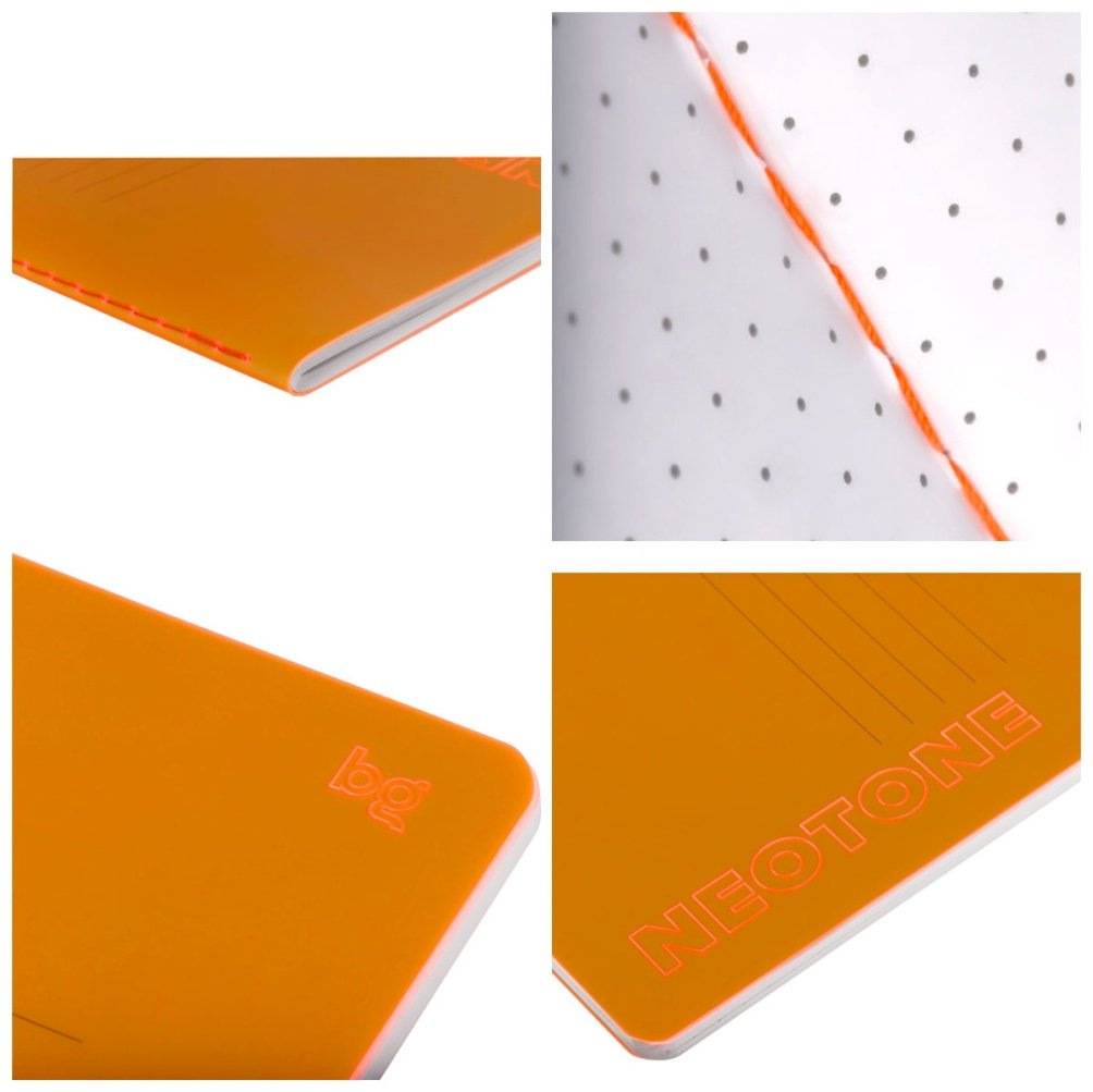 Записная книжка BG Neotone, A6, 50 л, оранжевый - ForteMarket Записная книжка BG Neotone, A6, 50 л, оранжевый купить,0
