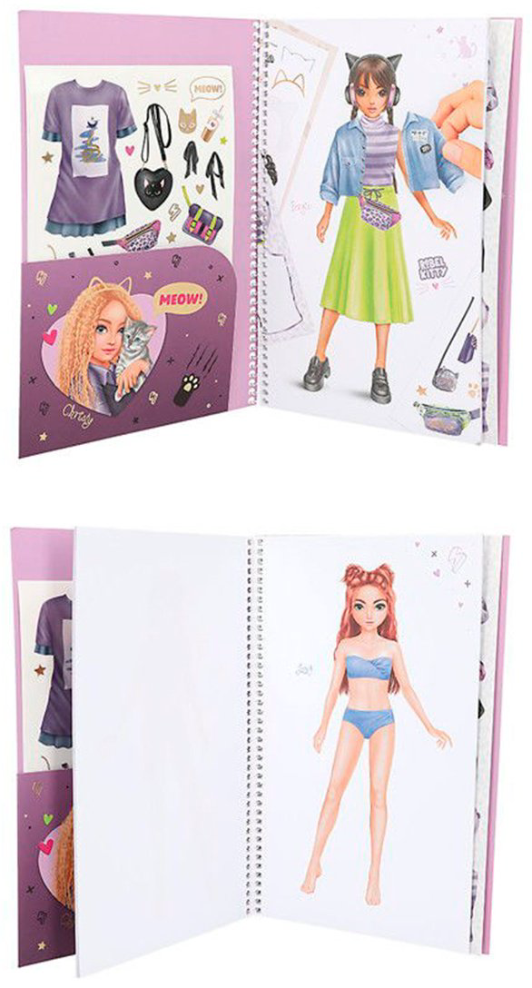 Раскраска Depesche Dress Me Up TOPModel купить,NaN