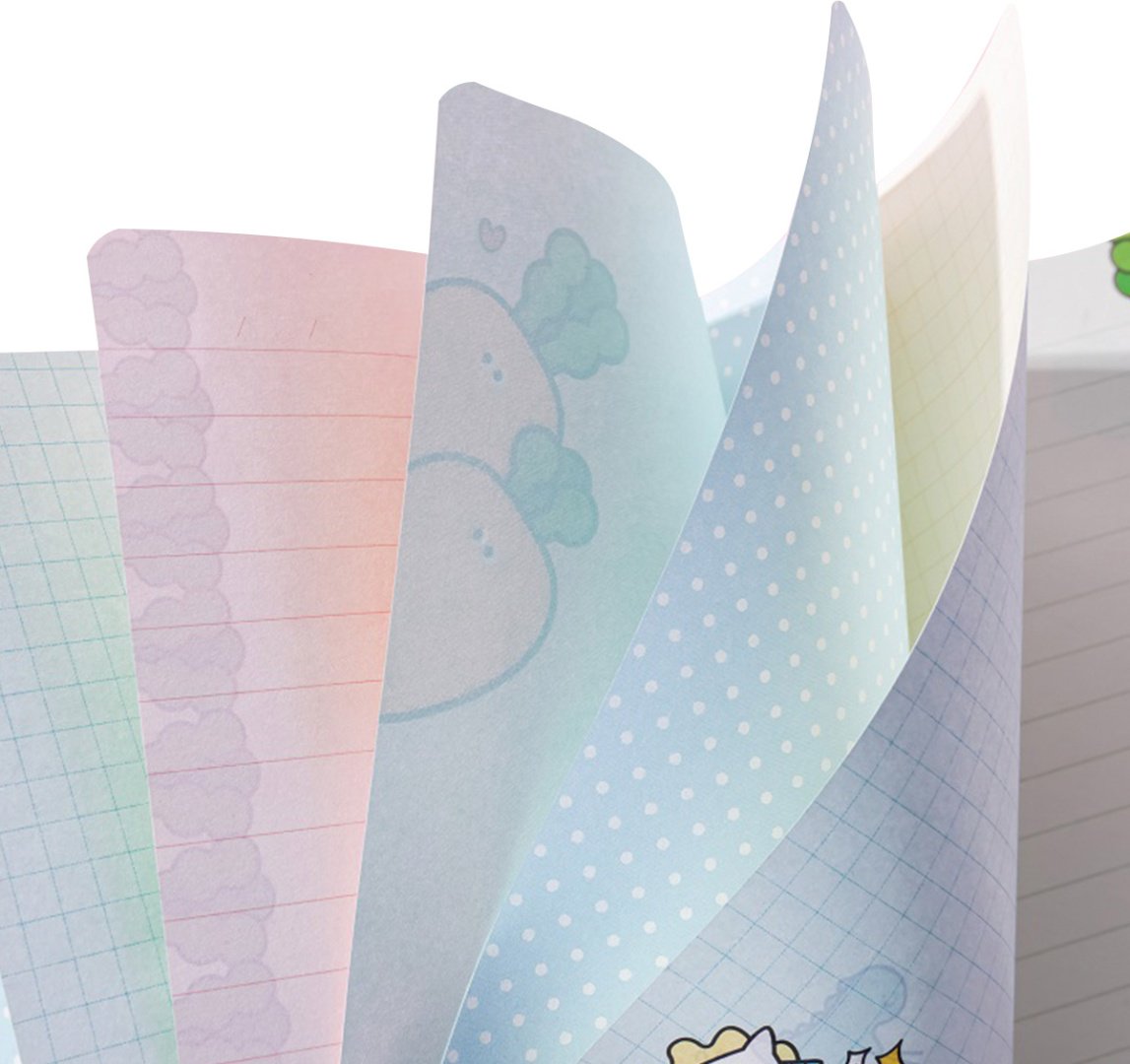 Блокнот iiGen Котик squishy, A5, 64 л, розовый